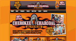 Desktop Screenshot of cherokeecharcoal.com